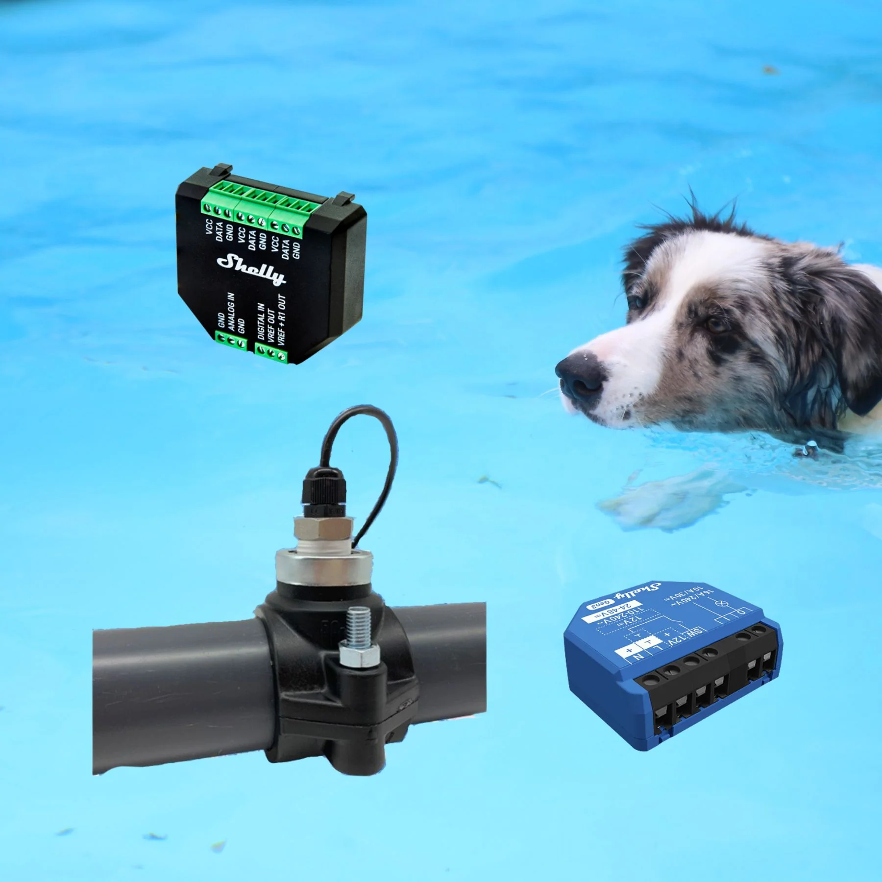Pack Medidor de Temperatura para Piscina WiFi Gen3 50 mm - Image 3