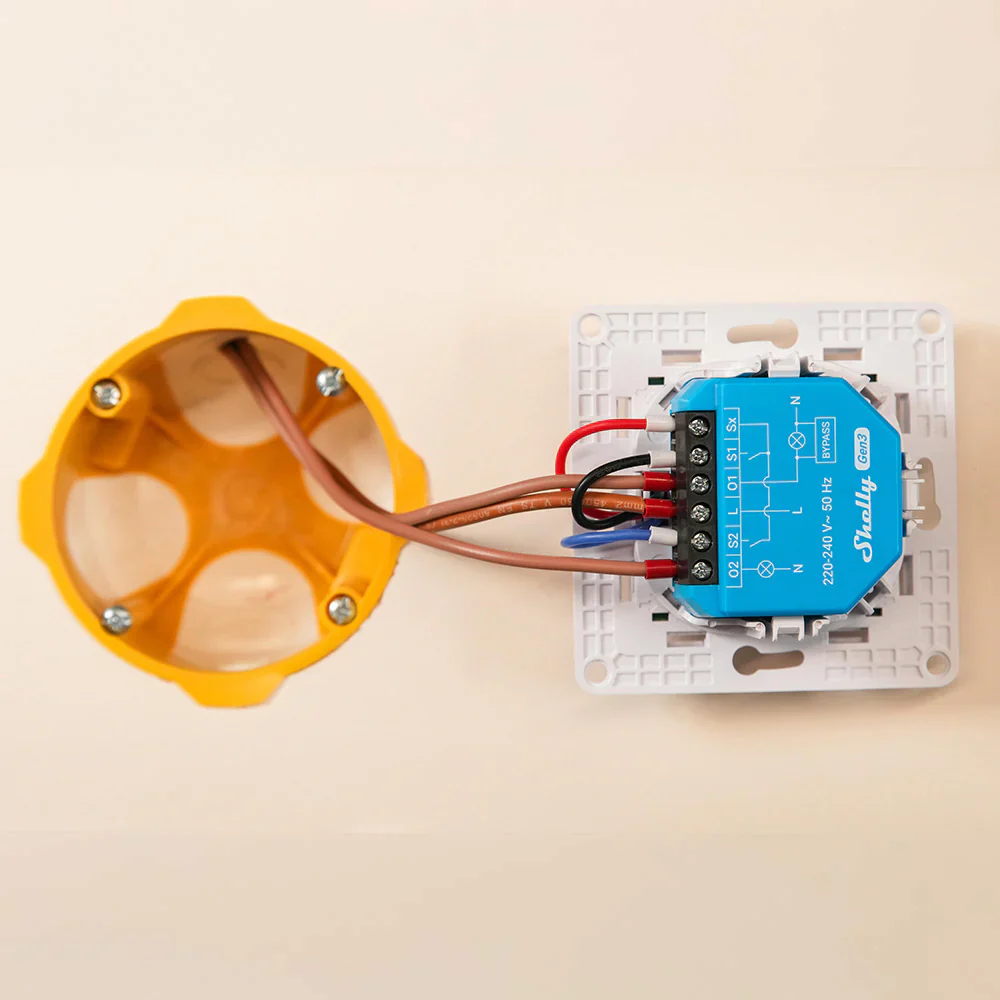 Shelly 2L Gen3 – Interruptor Inteligente de 2 Canales Sin Neutro - Image 4