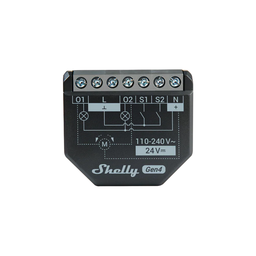Shelly 2PM Gen4 — Doble Relé WiFi+Zigbee con Medidor de Energía - Image 3