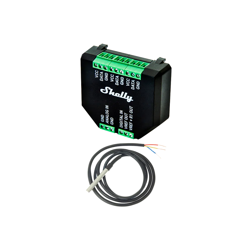 Shelly Plus Add-On — Módulo Sensor Aislado con Sonda DS18B20 - Image 4