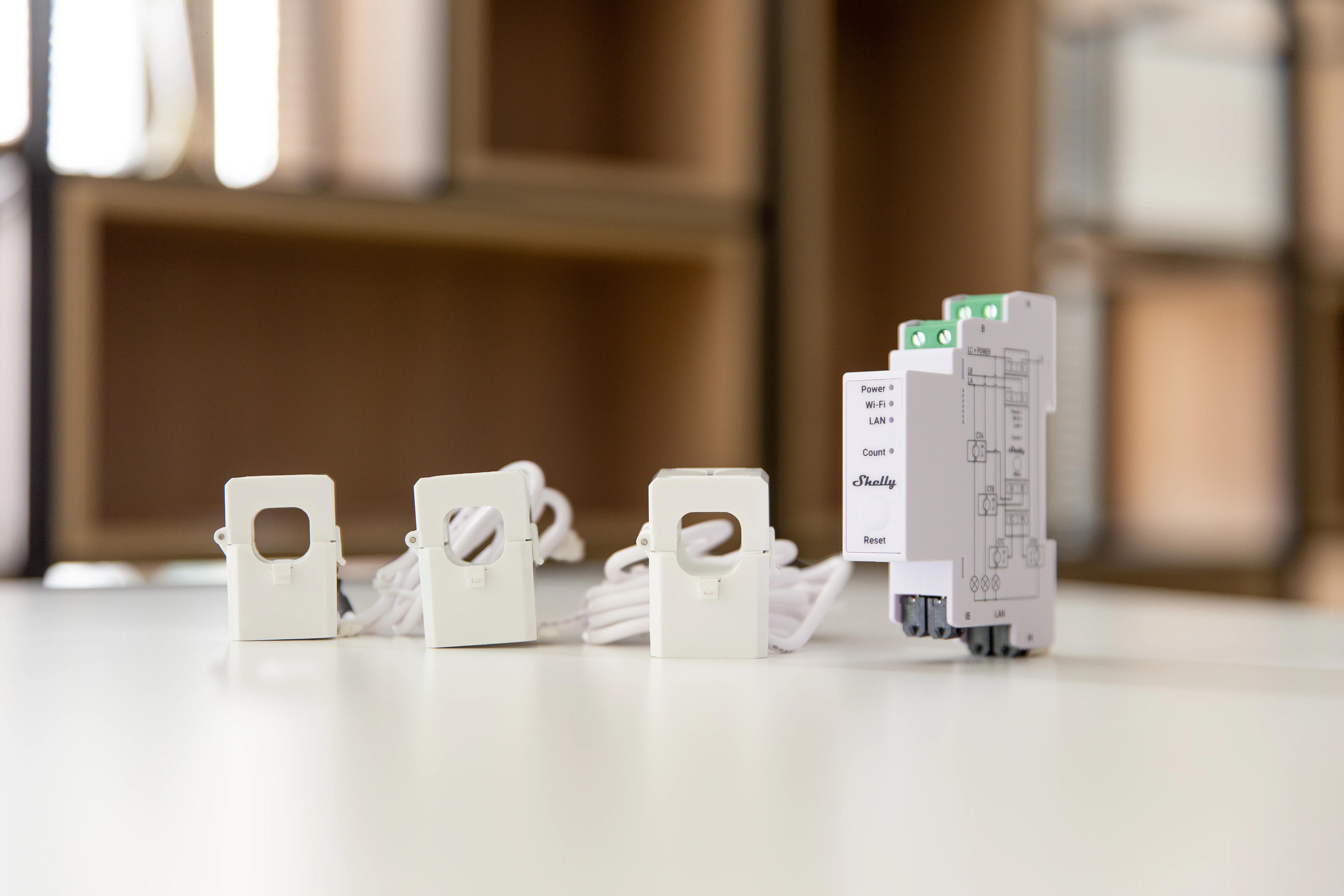 Shelly Pro 3EM 120A — Contador Trifásico con WiFi y Ethernet - Image 6