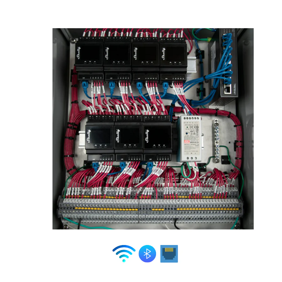 Shelly Pro 4PM v2 — Relé DIN 4 Canales con Medidor de Energía - Image 7